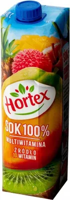 Obrázek produktu pro Sok multiwitamina Hortex 100% z owoców egzotycznych 1 litr