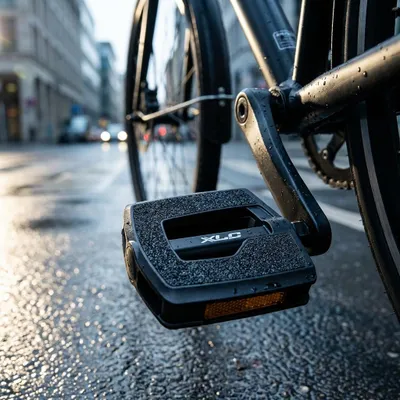 Produktbild von XLC City-/Comfort-Pedal PD-C13 Kunststoff Griptape-Oberfläche schwarz