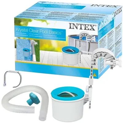 Zdjęcie produktu dla Intex 28000, Skimmer powierzchniowy, Niebieski, Szary, PCW, Polipropylen (PP), Chiny, 2,13 kg, 1 szt.
