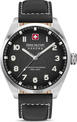 Produktbild von Uhr Swiss Military Hanowa Herren schwarz SMH-SMWGA0001505