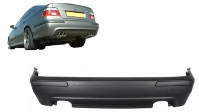 Obrázek produktu pro Zadní nárazník pro BMW řady 5 E39 1995-2003 Double Outlet M5 Design.