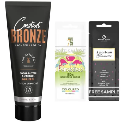 Obrázek produktu pro 7suns Constant Bronze Bronzující Lotion Sada Na Opalování
