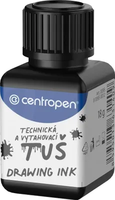 Produktbild von Tuš 0095 lahvička černá 18 g