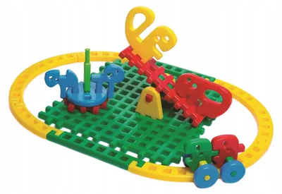 Produktbild von Marioinex Bausteine Mini Freizeitpark Konstruktionsspielzeug 31 Teile