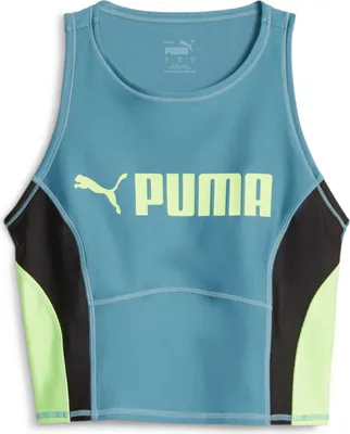 Obrázek produktu pro Puma Fit Eversculpt Tank 048 Bold Blue-Speed Green M