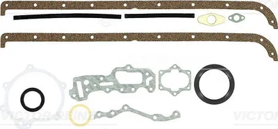 Produktbild von REINZ 08-12842-03 Dichtungssatz Kurbelgehäuse für OPEL Omega A Limousine (V87) Senator B (V88) MONZA A (22) Omega A Caravan (V87) SENATOR A (29)