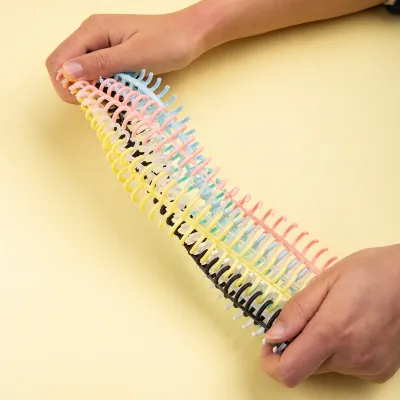 Obrázok produktu pre KW-trio 10ks plastových 30-otvorových voľných listových viazačov Krúžok viazania hrebene 85 listov Kapacita pre DIY papier Notebook Album Kancelárske školské potreby
