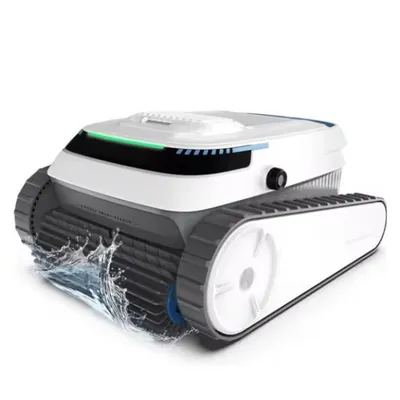 Immagine prodotto di Robot pulitore intelligente per piscina AIRROBO, aspirapolvere per piscina con funzione di arrampicata sulle pareti, autonomia di 120 minuti, BIANCO