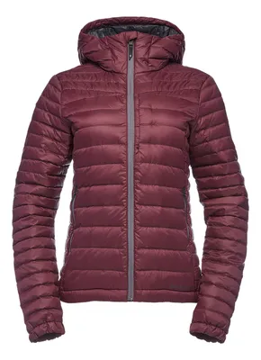 Produktbild von Damen Daunenjacke Access Hoody in Größe L von Black Diamond – Vielseitige, mitteldicke Isolierung für Herbstklettern, leichte Skitouren und kühle Tage in der Stadt, mit RDS-em 700 FP.