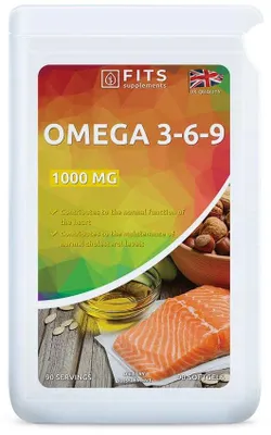 Produktbild von Omega 3-6-9 1000 mg, 90 Weichkapseln