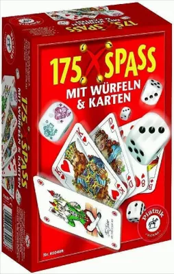 Produktbild von 175 x Spaß mit Würfeln & Karten