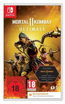 Produktbild von Warner Bros. Games Mortal Kombat 11 Ultimate (CIB) – Edition Standard, Nintendo Switch, Multiplayer-Modus, M (Reif), Physische Medien