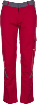 Produktbild von Planam Bundhose Highline Damen Gr. 44 rot/schiefer/schwarz