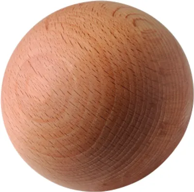Produktbild von Erzi® Woodroller Faszien Kugel, 8 cm