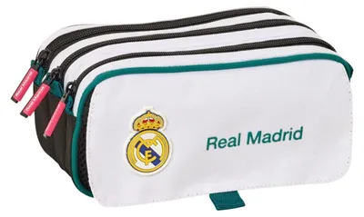 Image de Sac de voyage Safta Real Madrid, saison 2006/2007, couleur blanche. Pour homme, taille unique