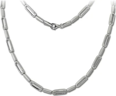 Produktbild von SilberDream Halskette Schmuck SilberDream Halsketten silber weiß SDK4810W
