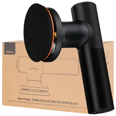 Produktbild von Baseus Kabellose Elektrische Poliermaschine 30W 4000Mah Schwarz (Crdlq-B01)