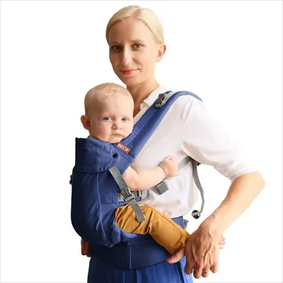 Obrázok produktu pre BECO Gemini: Ergonomický nosič 4-v-1 - modrý