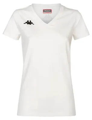 Image de Kappa Brizza T-shirt manches courtes Blanc M Femme Blanc M