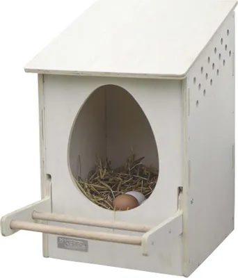 Obrázek produktu pro Casuta pentru pasari Kerbl, lemn alb, 51x34x53cm