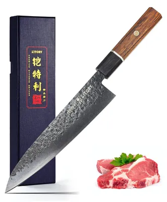 Image de Couteau de cuisine japonais Gyutou, 20 cm - professionnel et tranchant