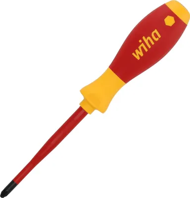 Produktbild von Wiha Schraubendreher VDE Plus / Minus SL / PZD SW 2x100mm Gesamtlänge 218mm Mehrkomponenten-Griff - 36330