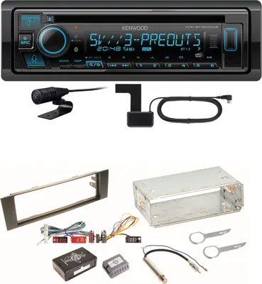 Produktbild von Kenwood KDC-BT960DAB Bluetooth Digitalradio CD USB Einbauset für Audi A3 8P 8PA