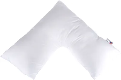 Produktbild von HOMESCAPES Kissen in V-Form mit Super Mikrofaser-Füllung, 38 cm x 76 cm x 38 cm x 76 cm