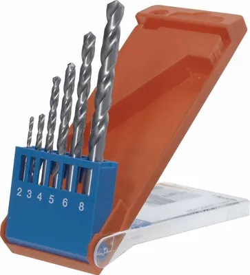 Obrázek produktu pro kwb SILVER STAR HSS, Vrtačka, Sada vrtáků, Rotace po směru hodinových ručiček, Železo, Plast, Profil, Nerezová ocel, Ocelový plech (tenký), 135°, Vysokorychlostní ocel (HSS)
