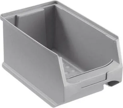 Produktbild von Graue Sichtlagerbox 3.0 | HxBxT 12,5x14,5x23,5cm | 2,8 Liter | Sichtlagerbehälter, Sichtlagerkasten, Sichtlagerkastensortiment, Sortierbehälter