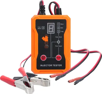 Obrázek produktu pro Čistič vstřikovačů paliva až 8 pulzních režimů Tester vstřikovačů Ochrana proti zkratu 12 V