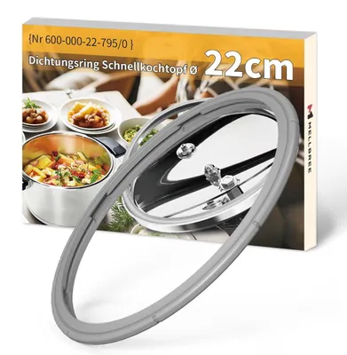 Immagine prodotto di Anello di tenuta di ricambio per pentole a pressione Fissler da 22 cm