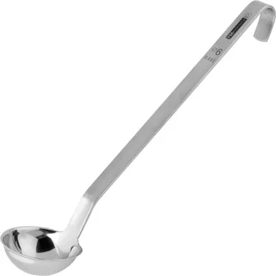 Produktbild von FMprofessional Schöpflöffel 32 cm, Küchenhelfer aus Edelstahl, langlebige & elegante Suppenkelle (Farbe: Silber) Menge: 1 Stück