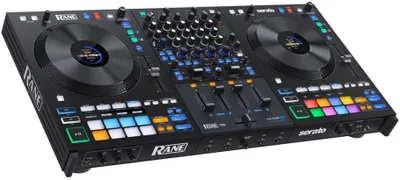 Produktbild von RANE FOUR DJ Controller für Serato DJ Pro mit Stem Split, MAGFOUR Crossfader, 8 OLED Displays, Dual USB, 784x405x107mm