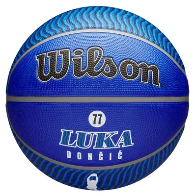 Produktbild von Wilson - "Player Icon Luka Doncic" Basketball, NBA, Für Außen PP9760 (7) (Blau)