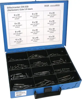 Immagine prodotto di Dresselhaus 4499/000/06 8555 Assortimento di raccordi a vite