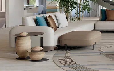 Obrázok produktu pre Hocker Design Holz Italienische Möbel Luxus Wohnzimmer Fußhocker Bizzotto