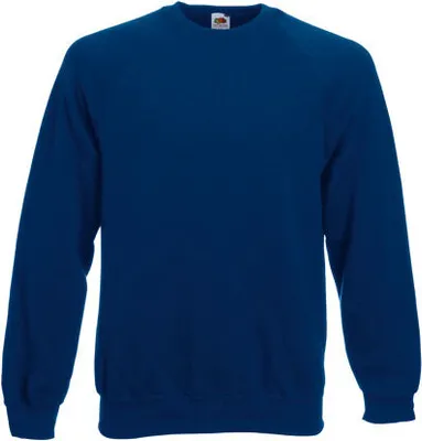 Produktbild von Fruit of the Loom - Classic Raglan Sweat - Navy - M