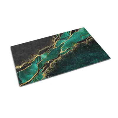 Obrázok produktu pre Rohožka na dvere - Rohož na zachytávanie nečistôt - Nekĺzavá vnútorná vonkajšia rohož - 60x40 cm - Farebná abstrakcia