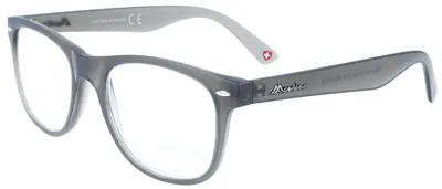 Produktbild von Lesebrille MR67 aus Kunststoff von MONTANA in Grau + 1,50 dpt