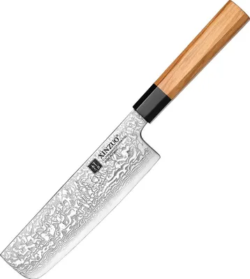 Produktbild von XinZuo - Damast Nakiri Messer - PM8O Zhen Serie