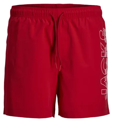 Productafbeelding van JACK & JONES Jpstmaui Zwemshorts met golvendes logo, model Mni