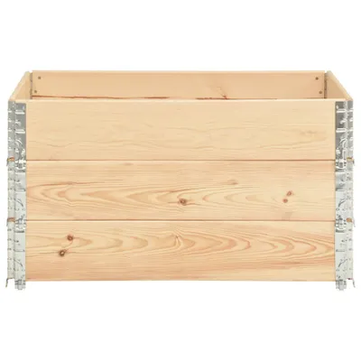 Immagine prodotto di vidaXL Rialzo per pallet 3 pezzi 50×100 cm Legno massello di pino