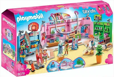 Produktbild von PLAYMOBIL City Life 9078, Einkaufen, 5 Jahr(e), Mehrfarbig, Kunststoff