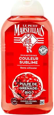 Immagine prodotto di Le Petit Marseillais Shampoo biologico al papavero e melograno 250ml per capelli colorati