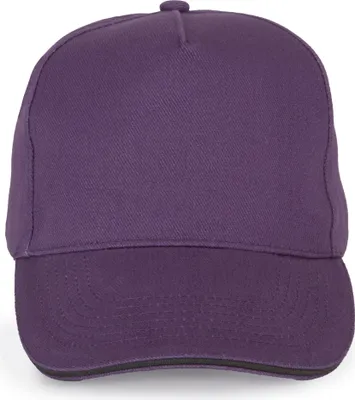 Produktbild von Kappe 5-Panel aus 100% Baumwolle mit verstellbarem Verschluss und Metallschnalle