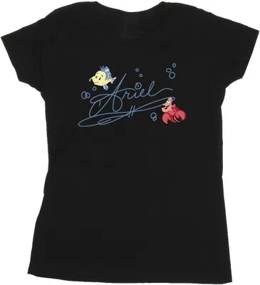 Produktbild von Disney - "The Little Mermaid" T-Shirt für Damen BI26401 (S) (Schwarz)