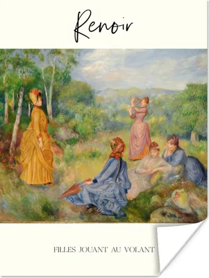 Produktbild von MuchoWow® Poster Kunst - Renoir - Alte Meister 30x40 cm - Wandplakat - Poster Kinderzimmer
