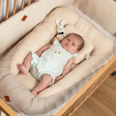 Produktbild von Babynest Luna - 0 - 9 mois - Beige | by SEVIRA KIDS