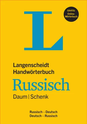 Produktbild von Langenscheidt Handwörterbuch Russisch Daum/Schenk - Buch mit Online-Anbindung